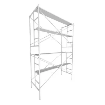 Scaffolding metal construction Stock Illustration