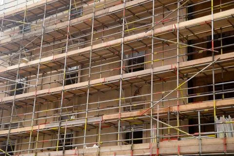 Scaffolding. Stock Photos