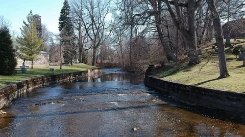 Scajacquada Creek Stock Footage 89247048