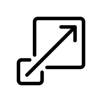 Scalability icon in flat style. Scalable symbol Stock Illustration