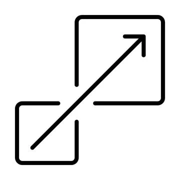 Scalability icon vector for graphic design, logo, website, social media, mo.. 스톡 일러스트