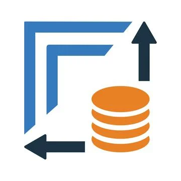 Scalability, scale, big data icon. Simple editable vector illustration. Stock Illustration