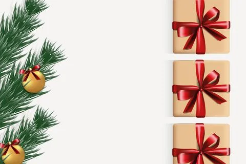 Scalable vector graphics. Christmas background. Stock Illustration