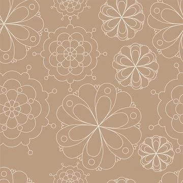 Scalable vector graphics. Christmas seamless pattern. Floral pattern Stock Illustration