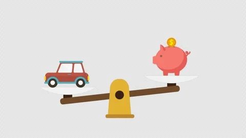 A scale balancing between time and money time is money concept Time equal m.. Stock Footage 263326377