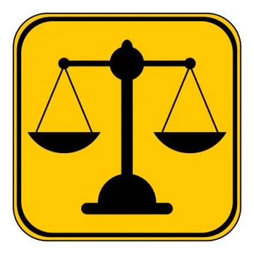 Scale button. Illustrazione stock