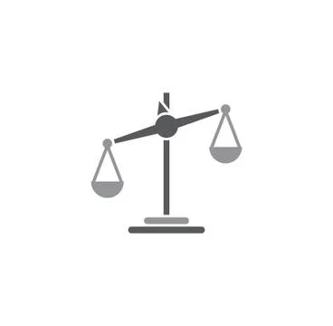 Scale icon on background for graphic and web design. Simple illustration Иллюстрация