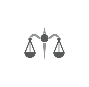 Scale icon on background for graphic and web design. Simple illustration Stock Illustration