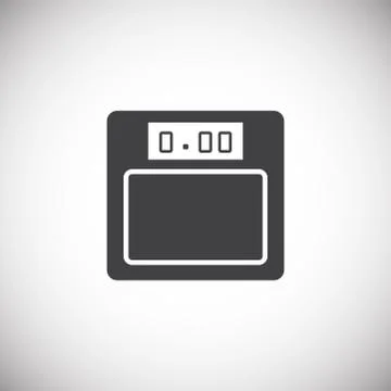 Scale icon on background for graphic and web design. Simple illustration イラスト素材