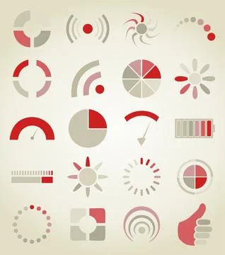 Scale icon Foto stock