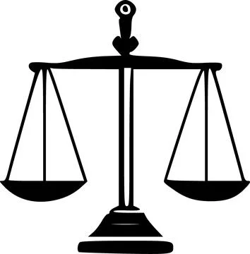 Scale icon vector symbol design illustration Stock Illustration