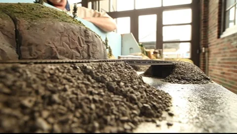 Scale Model Railroading Video stock 8524107