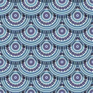 Scale pattern 5 Stock Illustration