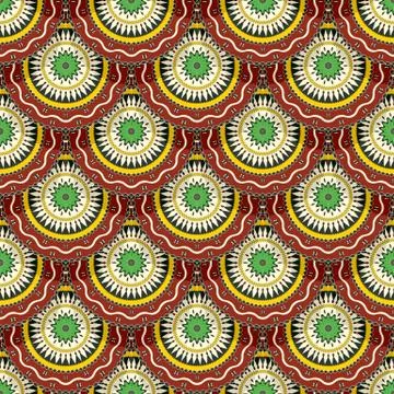 Scale pattern 7 Illustrazione stock