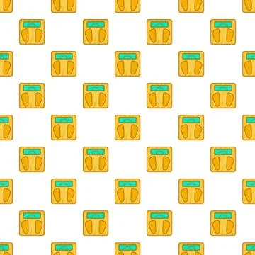 Scale pattern, cartoon style Stock Illustration