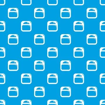 Scale pattern seamless blue Stock Illustration