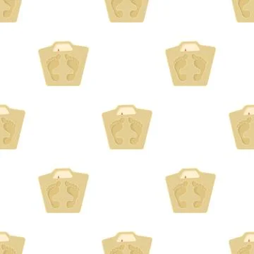 Scale pattern seamless vector Illustrazione stock