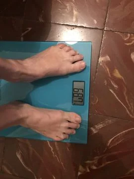 On the scale Stock Photos