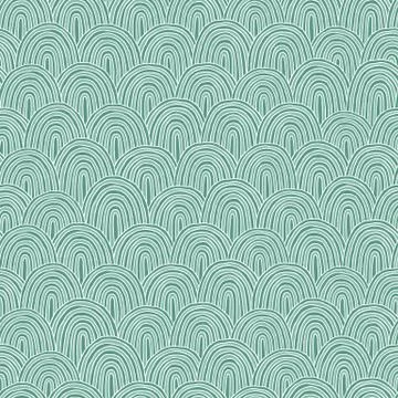 Scale seamless pattern Stock Illustration