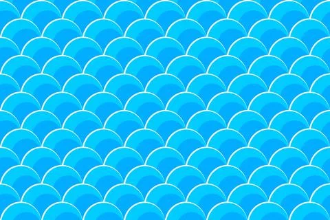 Scale seamless pattern Stock Illustration