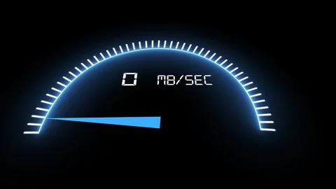 The scale of the speedometer, the speedometer moves the speedometer. Stock Footage 111021552
