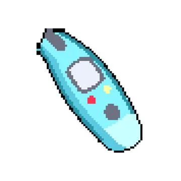 Scale thermometer pixel art vector illustration Stock Illustration
