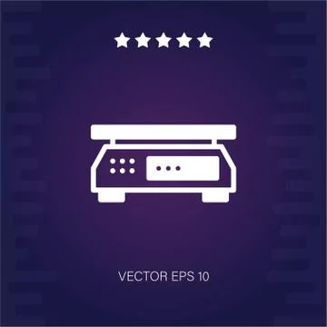 Scale vector icon Stock Illustration
