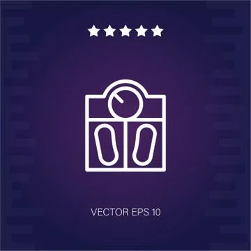 Scale vector icon Stock Illustration