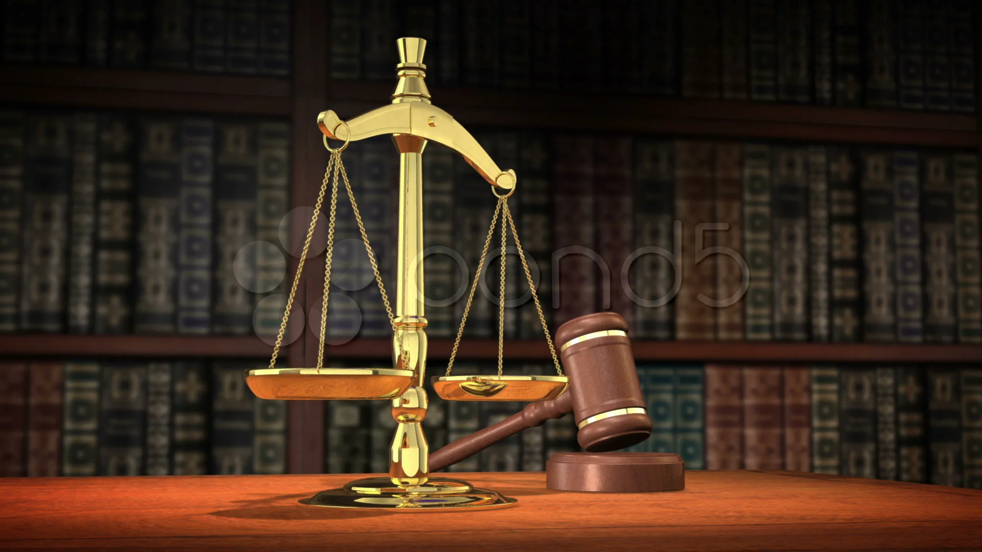 legal scales and gavel