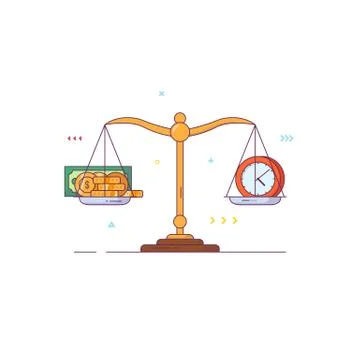 Scales and libra イラスト素材