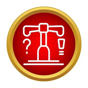 Scales balancing question mark and exclamation mark Stock Illustration