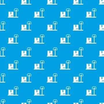 Scales for cargo pattern seamless blue Ilustración de archivo