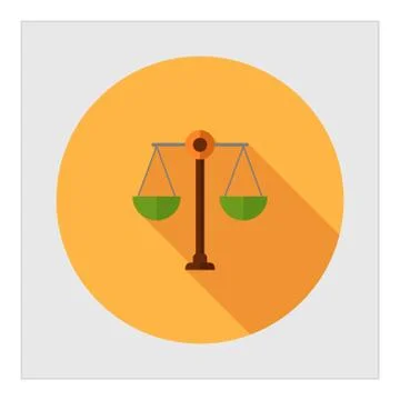 Scales icon Stock-Illustration