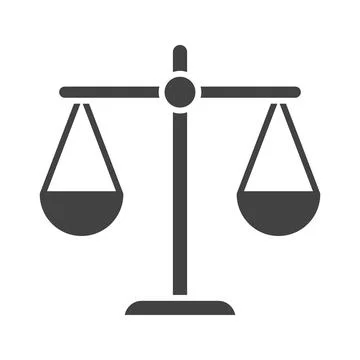 Scales icon vector image. Stock Illustration