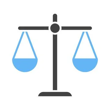 Scales icon vector image. Illustrazione stock