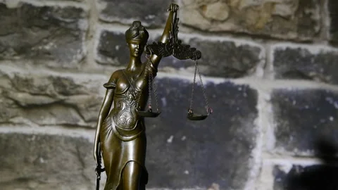 Scales of Justice Stock Footage 152173449
