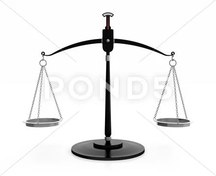 Scales of justice Stock Illustration