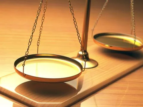 Scales Of Justice Stock-Illustration