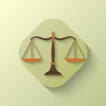 Scales of Justice Illustration