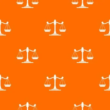 Scales of justice pattern seamless 스톡 일러스트