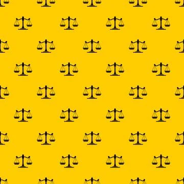 Scales of justice pattern vector イラスト素材