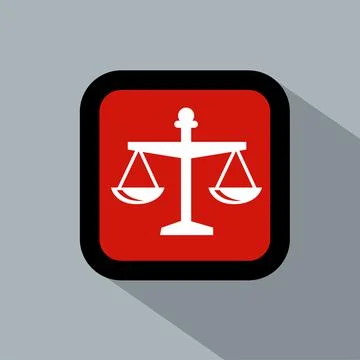 Scales logo icon vector illustration logo template for any purpose. 스톡 일러스트