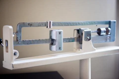 Scales old for measuring Foto stock
