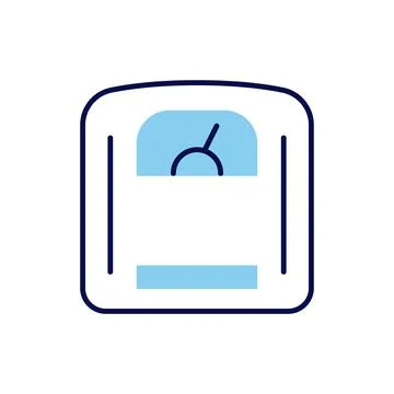 Scales related vector icon. Stock Illustration