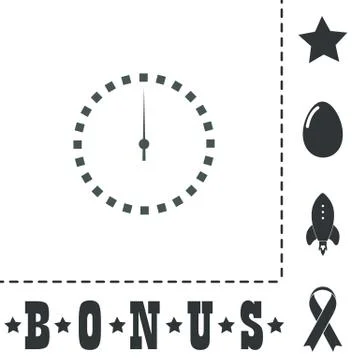 Scales screen circle icon Stock Illustration