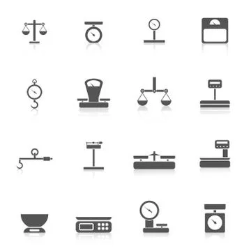 Scales Weight Icon Illustrazione stock