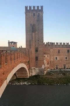 Scaliger Bridge Stock Photos