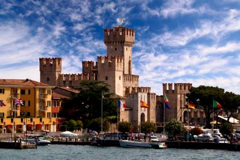 Scaliger Castle Stock Photos