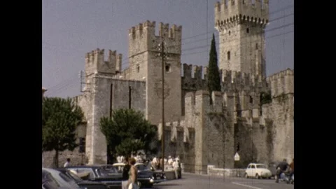 Scaligero Castle 1965 Stock Footage 253175986