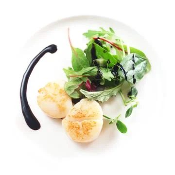 Scallop Appetizer Stock Photos